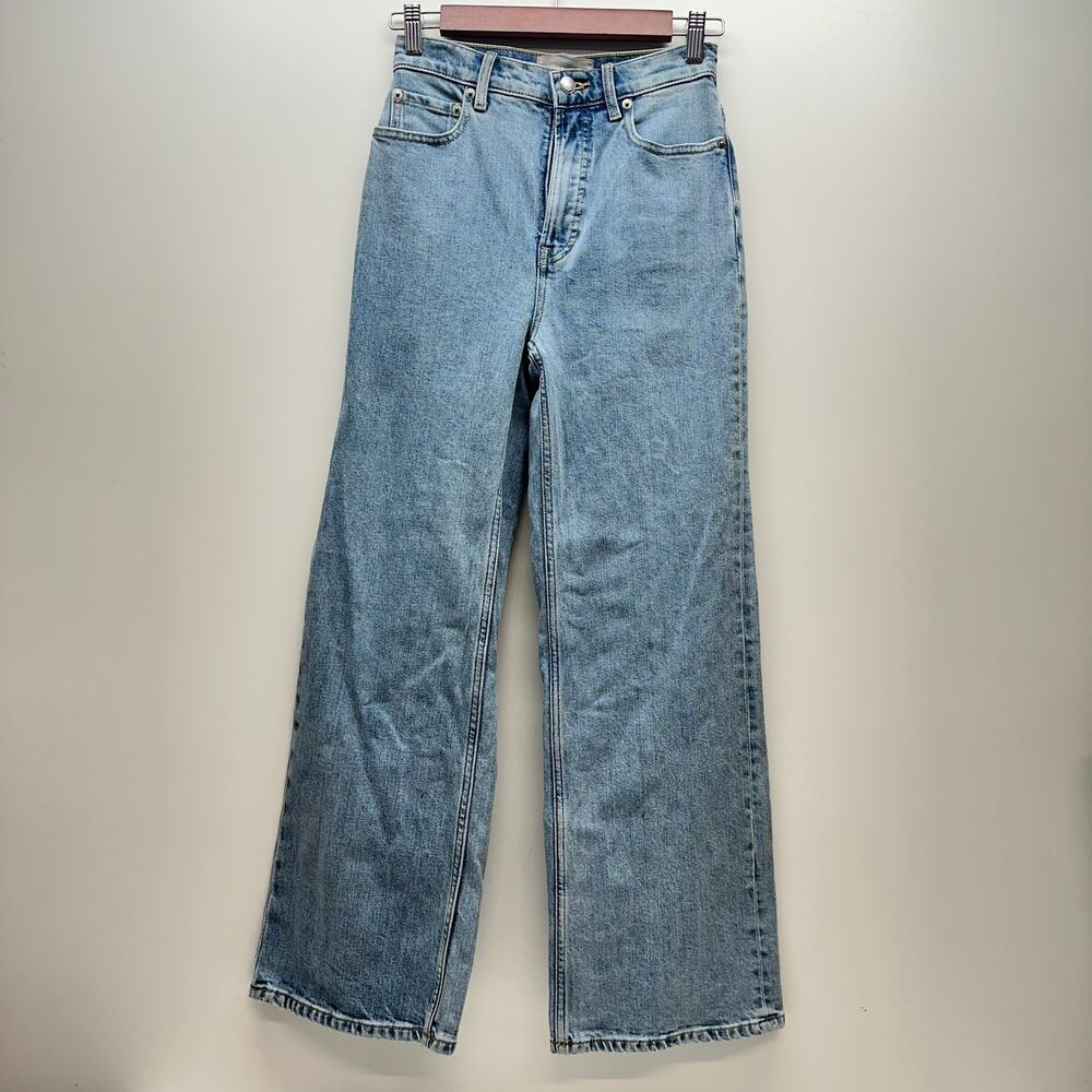 Everlane The Way-High Wide Leg Flare Jeans Women's 24 Regular